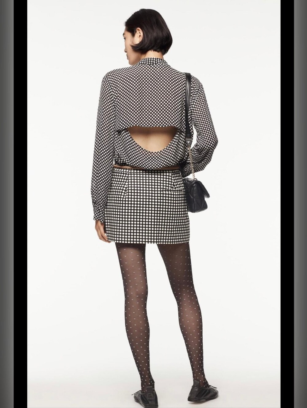 Zara Studio Limited Edition  Polka Dot Blouse - Picture 3 of 7